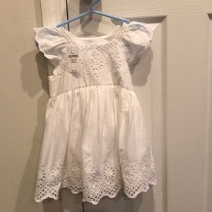 BABY GAP NWT 12-18mo white lace dress